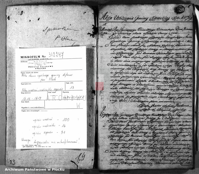 image.from.unit.number "Akta urodzeń, małżeństw i zgonów"