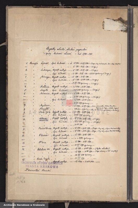 image.from.unit.number "Spisy ludności województwa krakowskiego z lat 1790-1791: III. Parafie powiatu krakowskiego na lit. L-P"