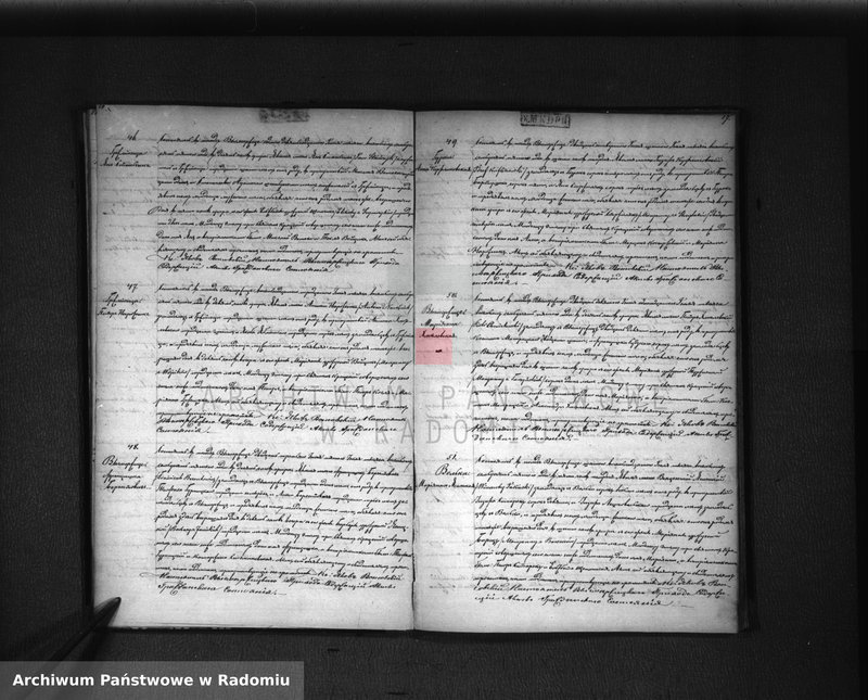 Obraz 12 z jednostki "[Duplikat akt urodzonych, zaślubionych i zmarłych parafii Wyśmierzyce z 1875 roku]"