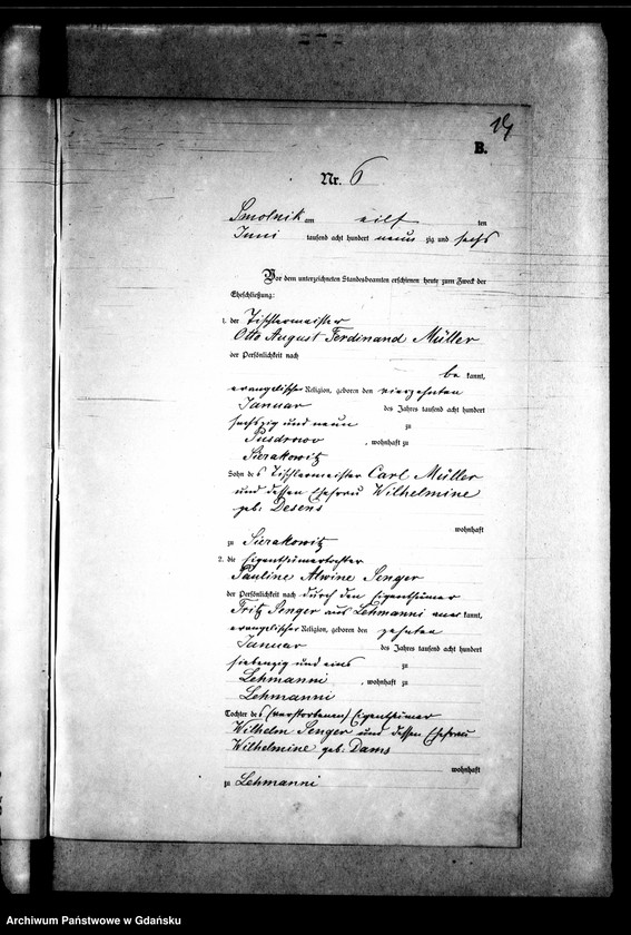 image.from.unit.number "Księga małżeństw"