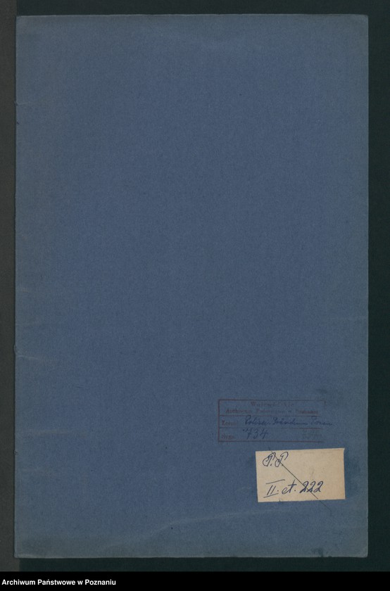 Obraz 2 z jednostki "A. betr. Max Gozimierski /auch über Erasmus von Blewczyński/"