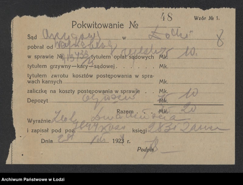 Obraz 10 z jednostki "Lejzer Wajnsberg- sprzedaż towarów spożywczych"