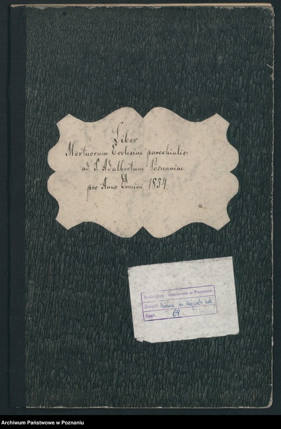 Obraz 2 z jednostki "Księga zgonów"