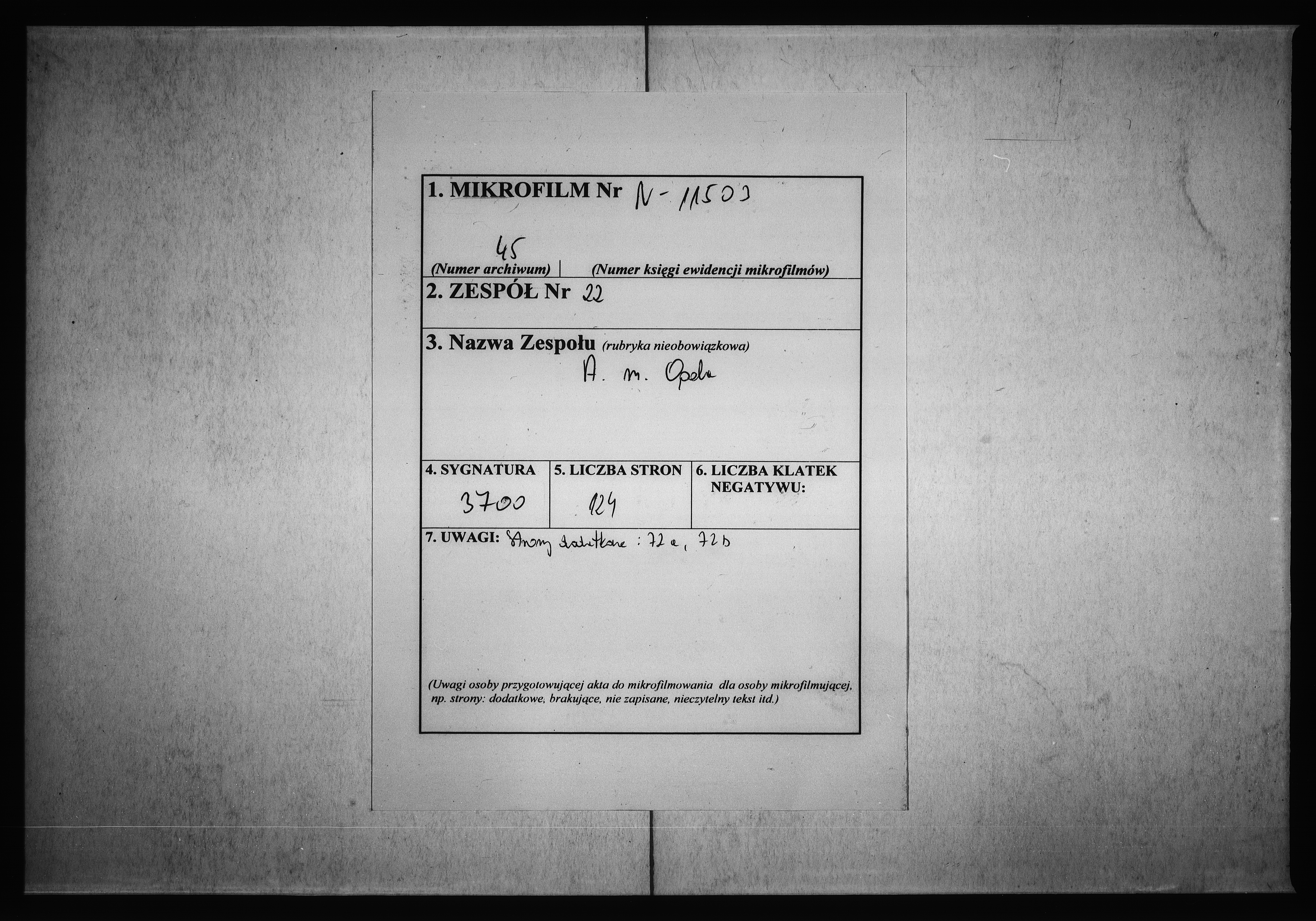 Obraz 2 z jednostki "Acta von Verpachtung des Städtischen Holtz-Platzes resp: Abladeplätze Vol: I de anno 1820"