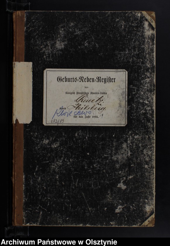 Obraz 2 z jednostki "Geburts-Neben-Register Nr 1 - 86"