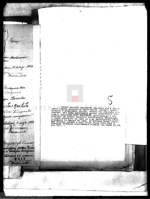 Obraz 12 z jednostki "Poddzierżawy majątku państwowego Pałczyn"