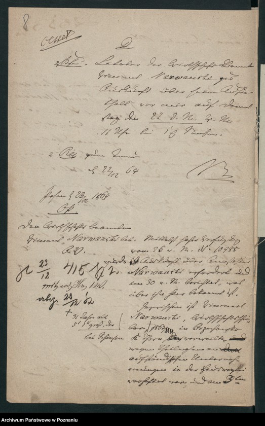 Obraz 13 z jednostki "A. betr. Vincent und Anastasius von Narwański"