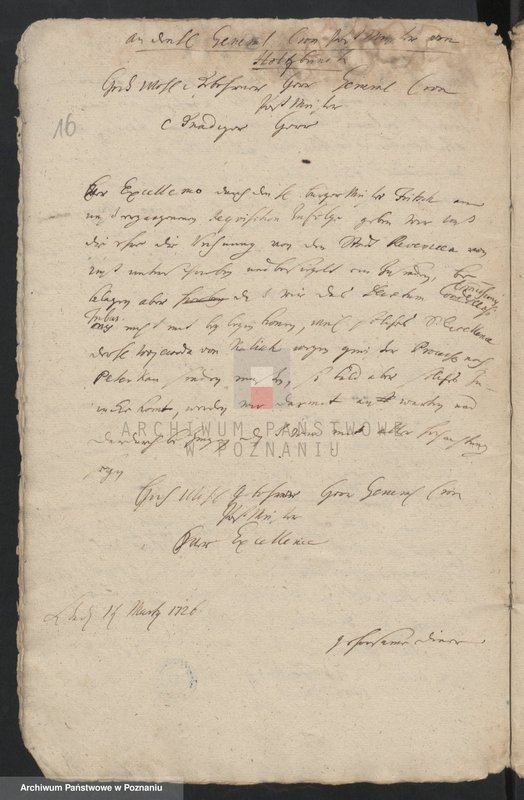 Obraz 17 z jednostki "Księga radziecka - korespondencja; język niemiecki, polski, łaciński"