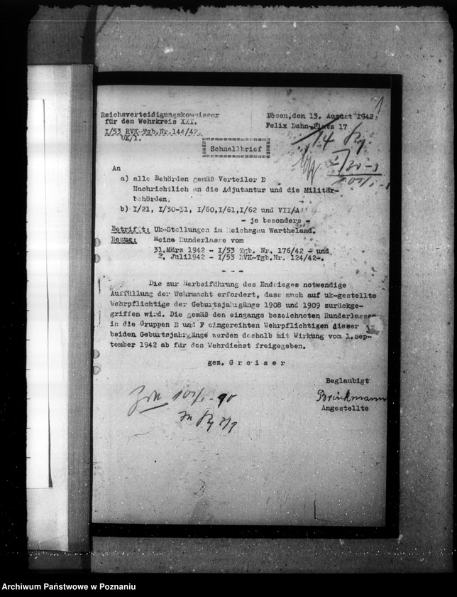 Obraz 6 z jednostki "Unbedingt kriegswichtige - Sachen"