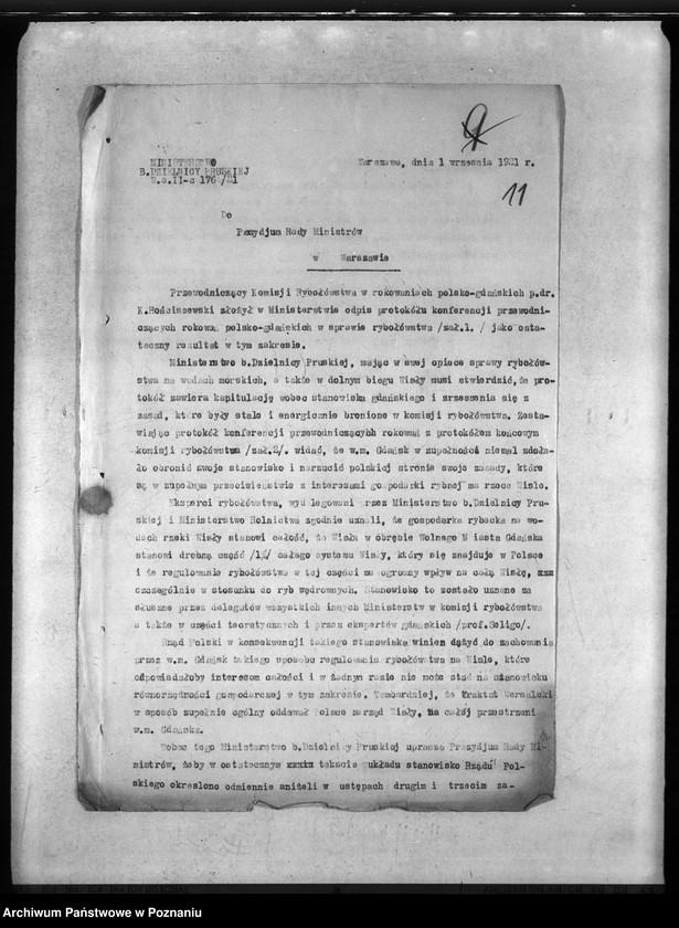 Obraz 15 z jednostki "Deleg. Departamentu Rolnictwa i D. Państw. Rybołówstwo"