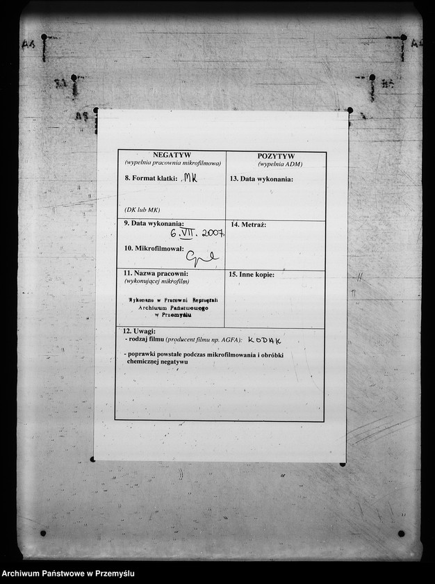 Obraz 3 z jednostki "[Kopie ksiąg metrykalnych parafii Kołodruby (dekanat Komarno)]"