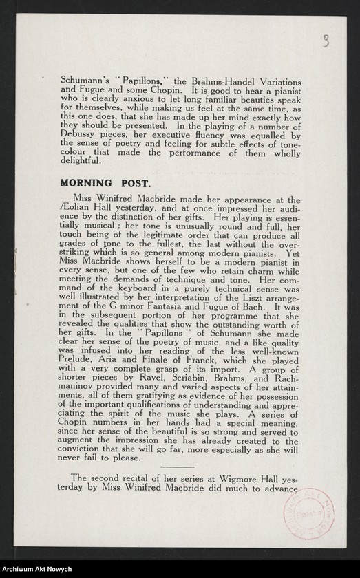 image.from.unit.number "Macbride Winifred - Quatuor du Flonzaley (programy)"