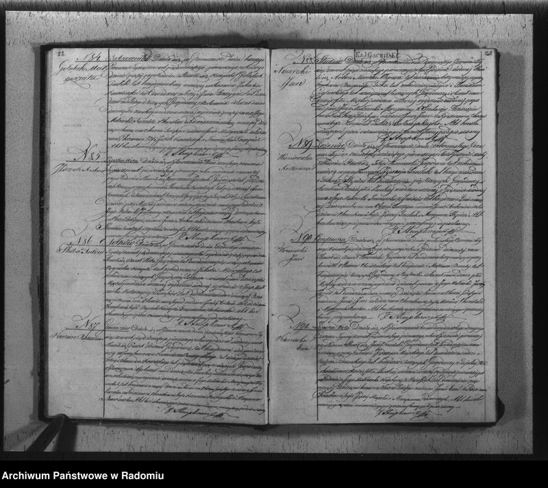 image.from.unit.number "Duplikat akt urodzonych, zaślubionych i zmarłych z parafii Głowaczów na rok 1851"