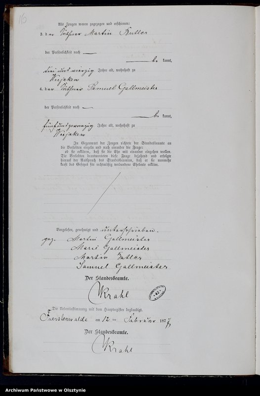 image.from.team "Urząd Stanu Cywilnego w Księżym Lasku pow. szczycieński"