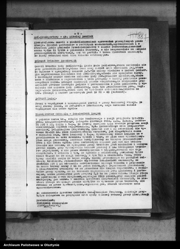 image.from.unit.number "Protokoły i sprawozdania ze zjazdów, Starostw i referatów"