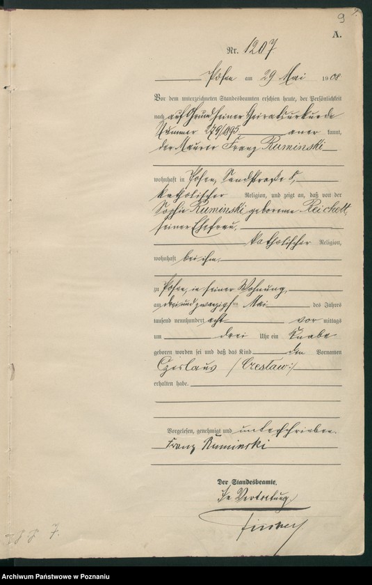 image.from.unit.number "Księga miejscowa urodzeń tom III [Rejestr główny urodzeń]"