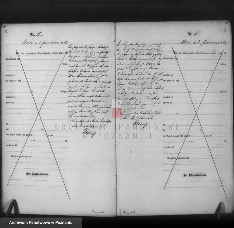 Obraz 7 z jednostki "Księga zgonów t. I"