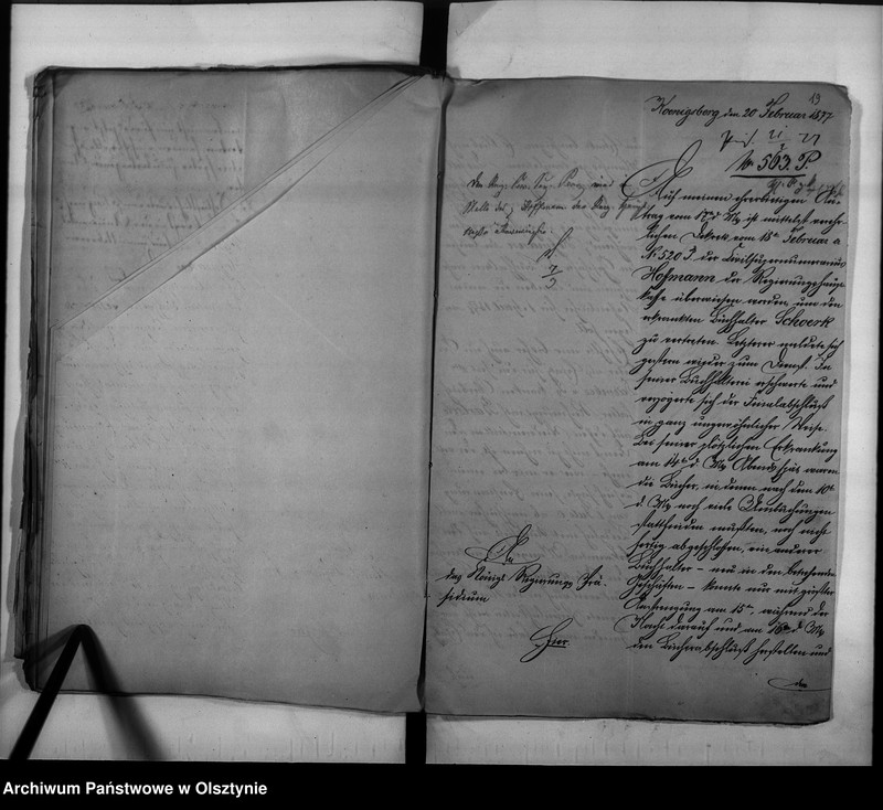 image.from.unit.number "Regierungs-Hauptkassen-Assistent den Penz [Richard] 1. Juli 1893 Reg.[ierungs] Hauptkassen-Buchhalter Rechnungsrat"