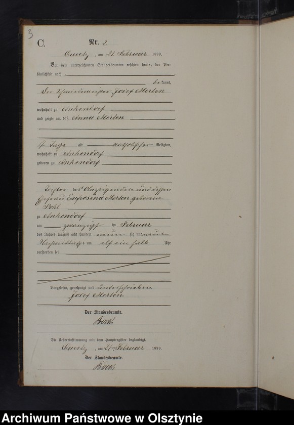 image.from.unit.number "Sterbe-Neben-Register Nr 1 - 15"