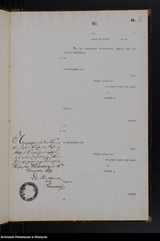 image.from.unit.number "Heiraths-Haupt-Register /wpisów nie było/"