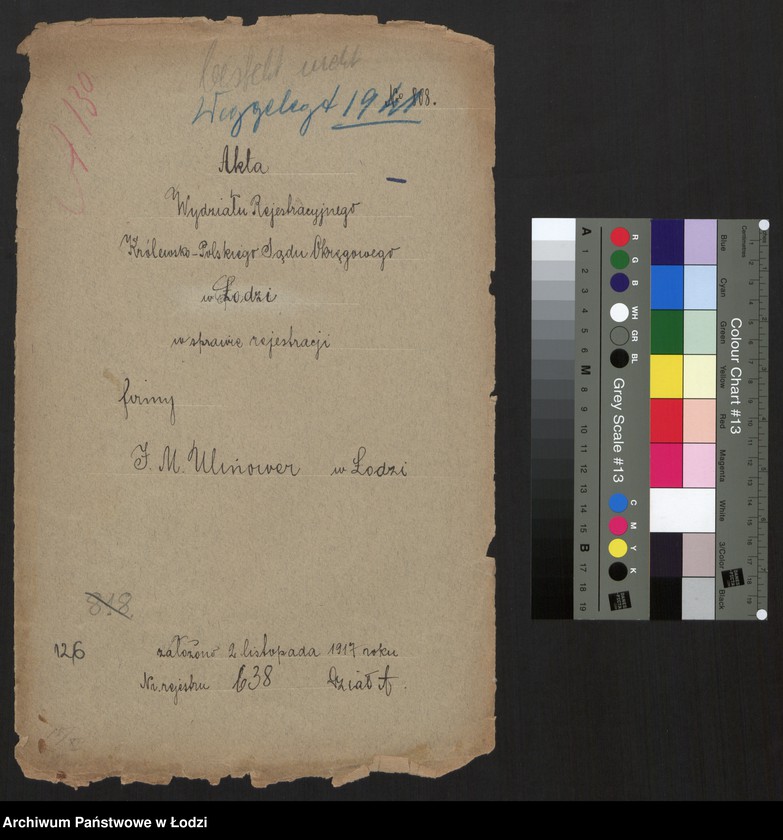 Obraz 2 z jednostki "Icek Mendel Ulinower- handel towarów kolonialnych i mydła"