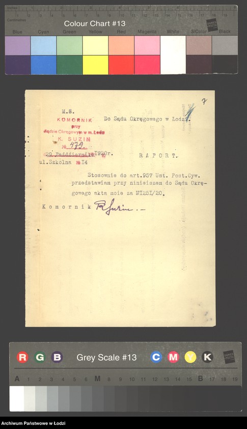 Obraz 9 z jednostki "Kon i Erlichster- sprzedaż przędzy"