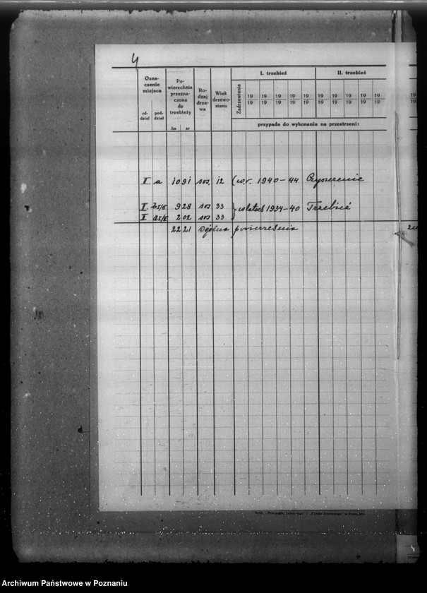 Obraz 9 z jednostki "Program gospodarczy lasu Strzyżewo w powiecie nowotomyskim 1934-1944"