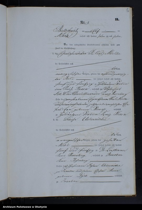 image.from.unit.number "Heiraths-Neben-Register Nr 1 - 20"