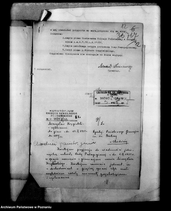 Obraz 17 z jednostki "Państwowe Gimnazjum imienia świętej Barbary w Chodzieży"