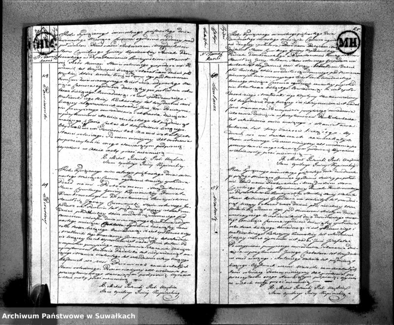 image.from.unit.number "Akta Urodzonych Gminy Kopciowskiey od 1-go Stycznia 1815"