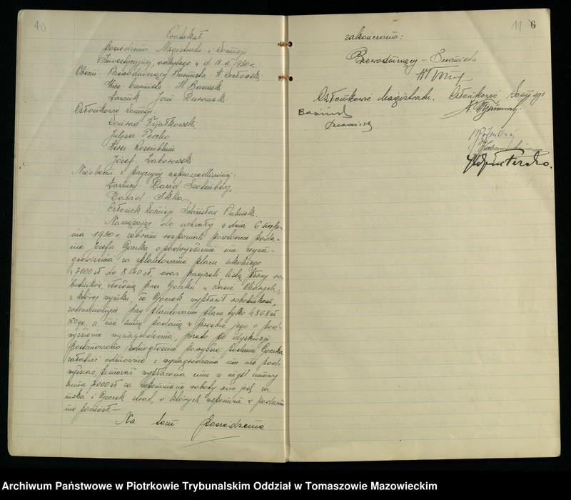 image.from.unit.number "Księga protokołów posiedzeń Magistratu [miasta] Brzezin w sprawie budowy szkoły powsz[echnej]"