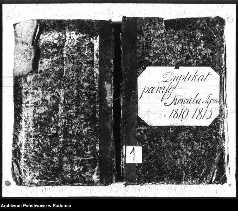 image.from.unit.number "Duplikat parafij Kowala Stępocina z r.1810 - 1813"