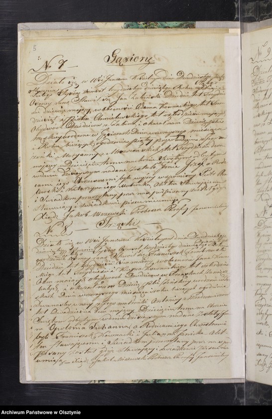 image.from.unit.number "Dupplikat Urodzenia Zaslubienia i Zeyscia parafii Janowieckiey z Roku 1839"