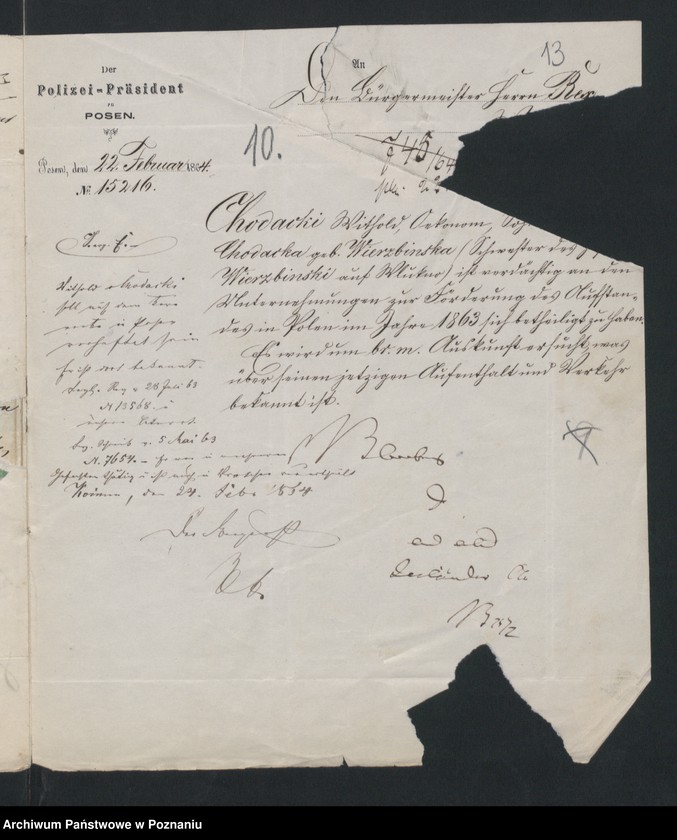 Obraz 18 z jednostki "A. betr. Witold von Chodacki aus Fabianowo"