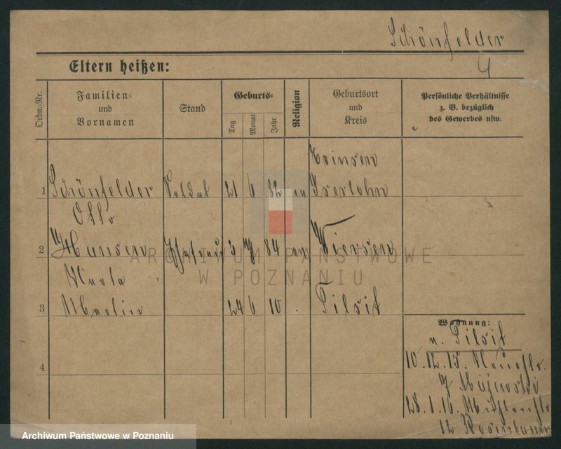 image.from.unit.number "Szenfelder (Schön) - Szeptycki"