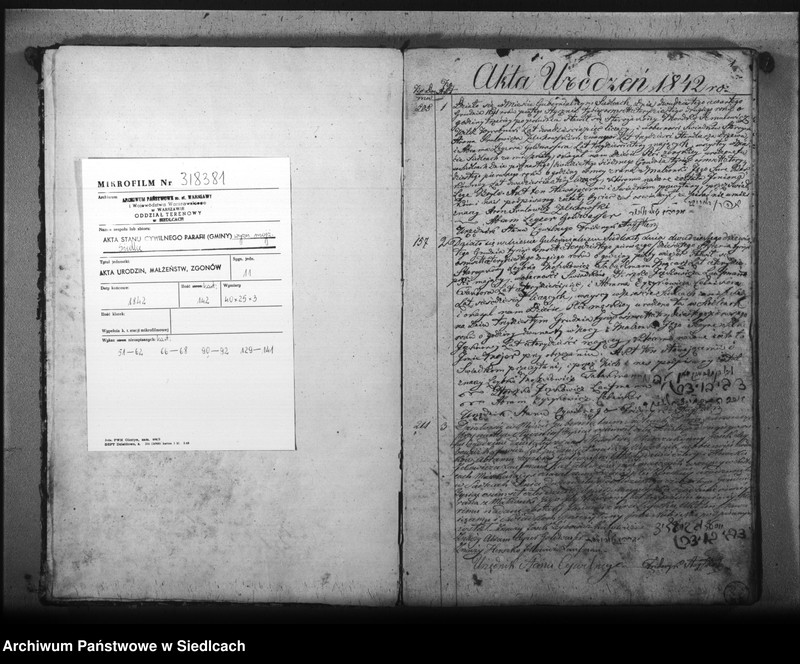 image.from.unit.number "Akta urodzeń, małżeństw i zgonów"
