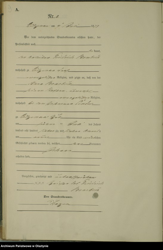 image.from.unit.number "Geburts-Haupt-Register Nr 1 - 15"