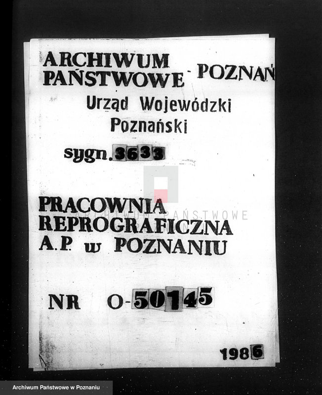 Obraz 1 z jednostki "Plan urządzenia gospodarstwa leśnego lasu majętności Dakowsko-Wojnowickiej w powiecie nowotomyskim"