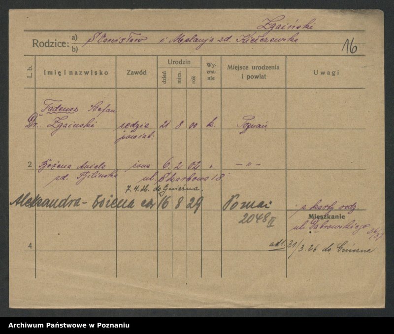 Obraz 18 z jednostki "Zgacinska - Zitzewitz"