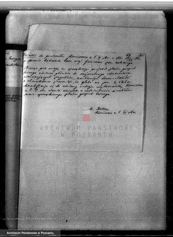 Obraz 15 z jednostki "Zatwierdzenie projektu planu gospodarstwa leśnego dla lasów majątku Janiszew powiat kolski"