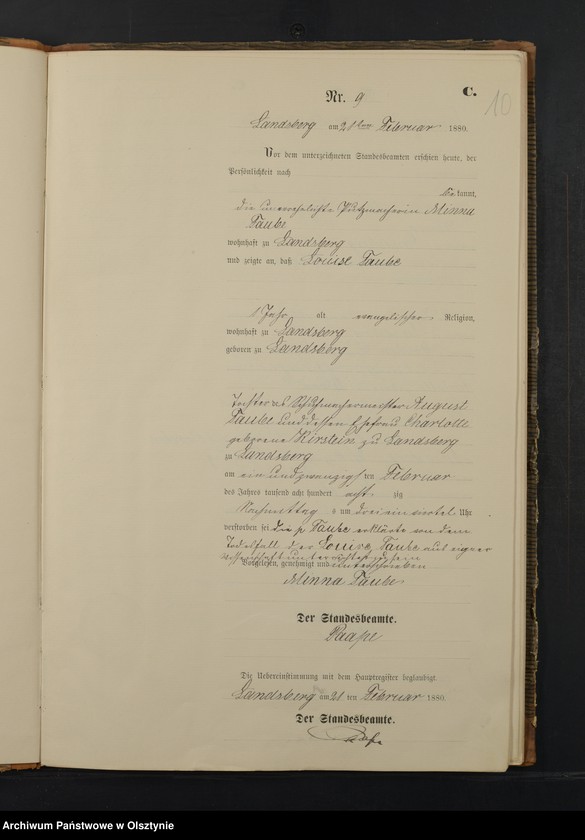 image.from.unit.number "Sterbe-Neben-Register Nr 1 - 66"