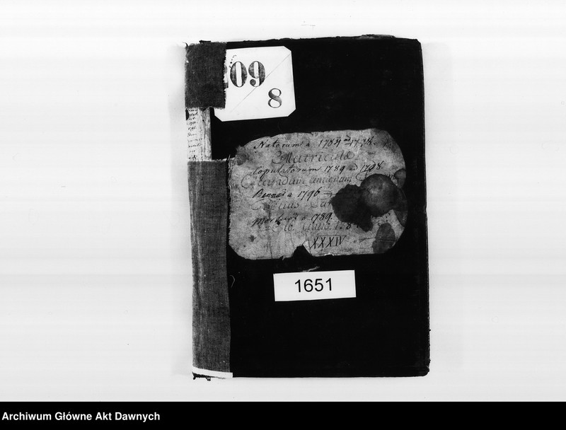 image.from.unit.number "Parafia: Śniatyn. Dekanat: Horodenka. Księga metrykalna chrztów 1784-1798, ślubów 1789-1798 (oraz zapowiedzi 1796-1798) i zgonów 1789-1798. Tom XXXIV."