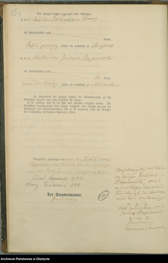 image.from.unit.number "Heiraths-Haupt-Register Nr 1 - 20"