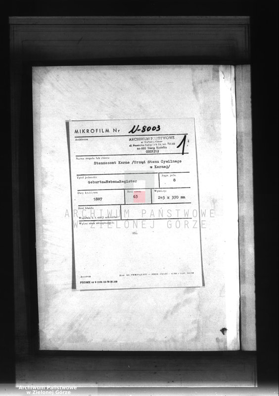 Obraz 4 z jednostki "Geburts-Neben-Register"