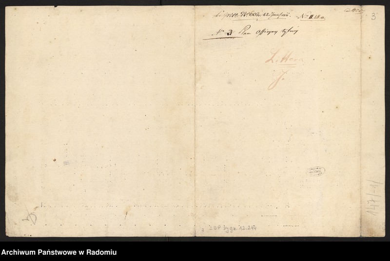 image.from.unit.number "[12 rysunków zabudowań ordynackich w Zamościu i Janowicach - dowody do zakończonego 6 CI 1817 r. protokołu likwidacyjnego Kommissyi dla Oszacowania Szkód Zamościa, dołączone przez pełnomocnika Ordynata w związku z zajęciem miasta Zamościa na twierdzę]"