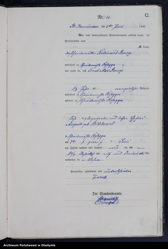 image.from.unit.number "Sterbe-Haupt-Register Nr 55 - 116 /część księgi/"