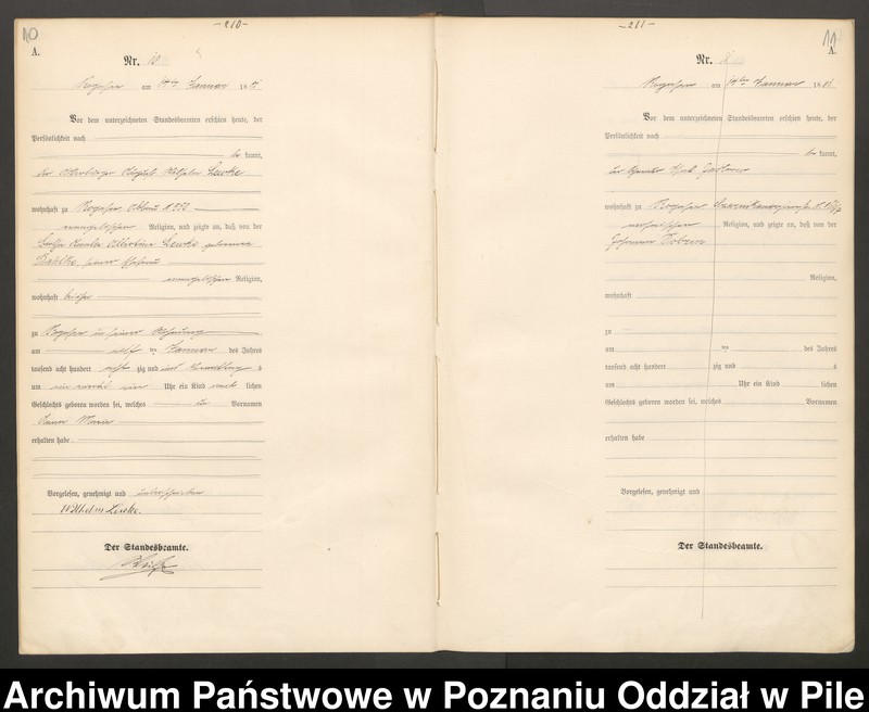 Obraz 8 z jednostki "Księga urodzeń"