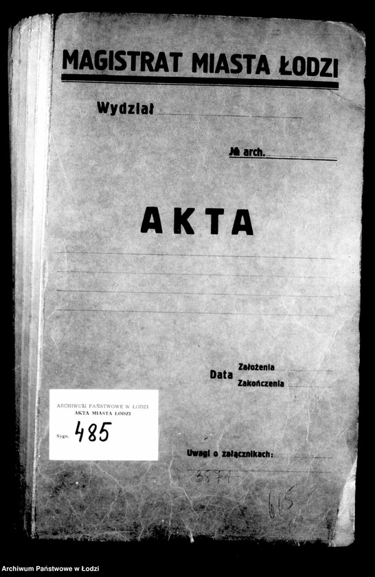 Obraz 4 z jednostki "Akta tyczące się ogólnych interesów fabrycznych i handlowych"