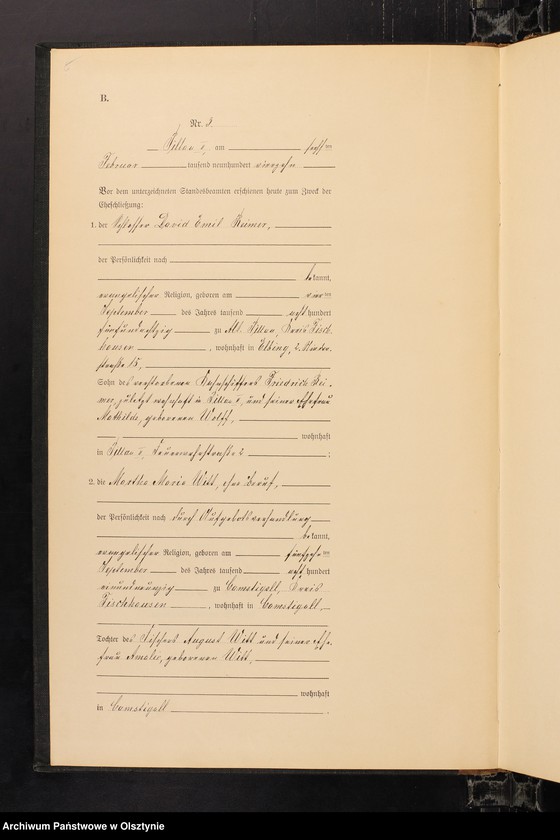 image.from.unit.number "Heiraths-Haupt-Register Nr 1 - 26 i 1 - 17"