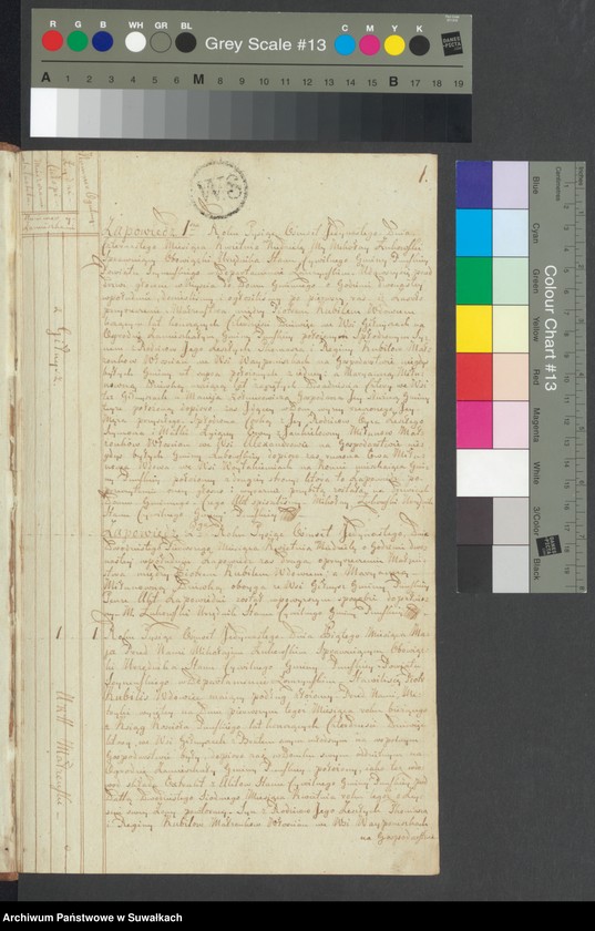 image.from.unit.number "Akta małżeństwa gminy puńskiey od 1-go maja 1811roku do dnia ostatniego grudnia."
